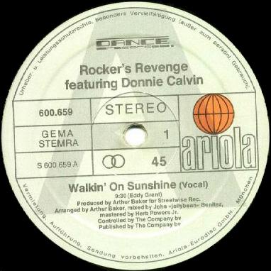 Walkin' On Sunshine (1982)